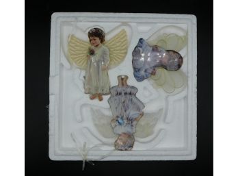 Heaven's Little Angels Ornaments - Nature's Guardian, Gentle Guardian, And Loving Kindness