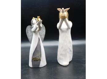 Willow Tree And Lordi Angel Figurines - Pair Of 2