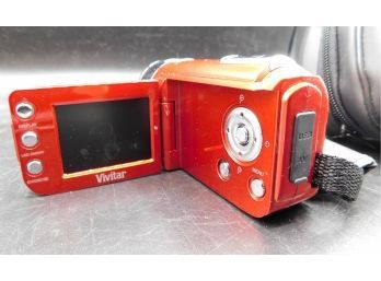 Vivitar DVR528 - Digital Video Camera (red)