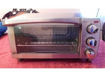 BLACKDECKER 4-Slice Toaster Oven With Natural Convection, Stainless Steel, TO1760SS