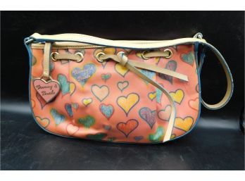 Dooney & Bourke - Colorful Hearts Print Shoulder Bag