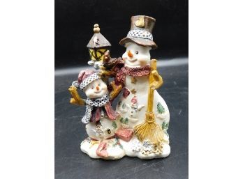 Home Interiors - Ceramic Snowman Figurine