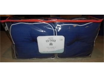 Four Piece Indoor/outdoor Cushion Set - Fade Resistant/water Repellantextra Durable