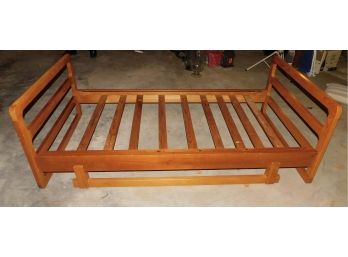 Solid Wood Single Bed Frame