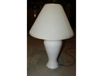 Ceramic Iridescent Glazed Table Lamp