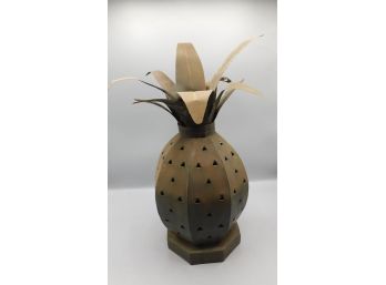 Decorative Metal Pineapple Style Tea Light Holder