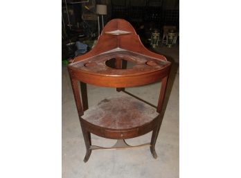 Vintage Solid Wood Hand-washing Stand