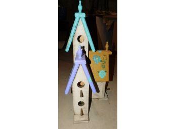 Decorative Solid Wood Hand-painted Birdhouse