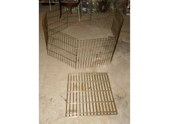 Pair Of Midwest Homes For Pets Metal Animal Pen Model 540-24