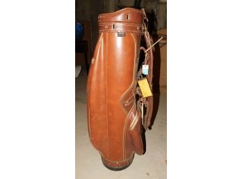Vintage Hot-z Leather Golf Bag