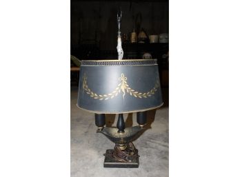 Vintage Aladdin Style Table Lamp - Damaged