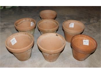 Lot Of Terracotta Planters - 7 Total