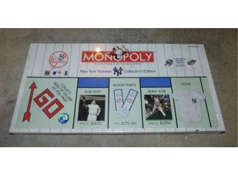 NEW Monopoly Board Game - New York Yankees Collectors Edition