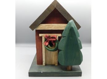 Decorative Solid Wood Birdhouse