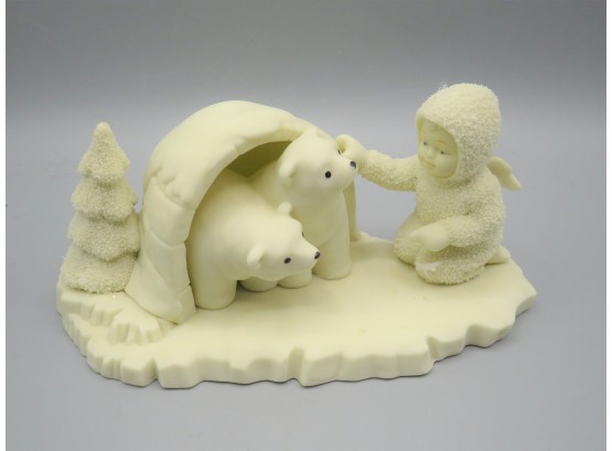 Dept. 56 Snowbabies With Polar Bears Figurine