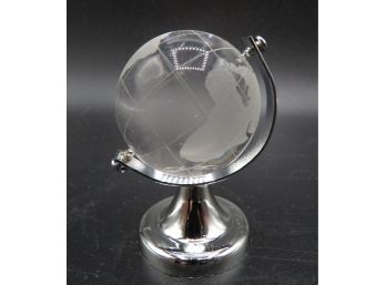Fashioncraft Small Glass Globe Figurine