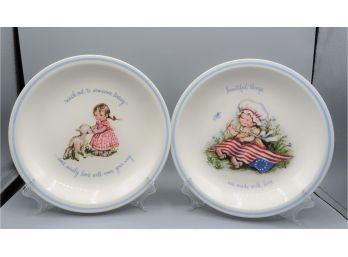 Collector's Plate By Brownie - Set Of 2