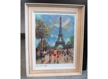 A. Lecomte, Paris Tour Eiffel Framed Wall Decor