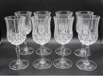 Stemmed Wine Glasses - Set Of 8