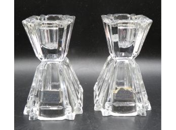The Tuscany Collection Lead Crystal Candlestick Holders - Set Of 2