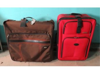 Lot Of 2 Suitcases - HARTMANN & DELSEY