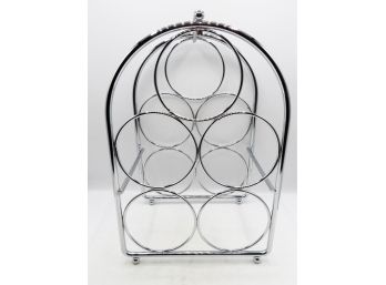 Metal Wine Rack - Holds Up To 5 Bottles