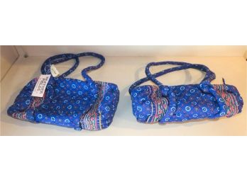 2 Lovely Heather Fields Hand Bags - Bag Bazaar - New