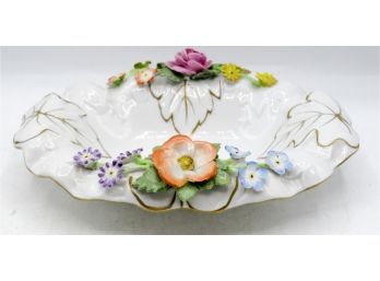 Beautiful Porcelain Candy Dish - Made In Germany