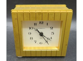 Tiffany & Co  - Square Desk Clock - Tested