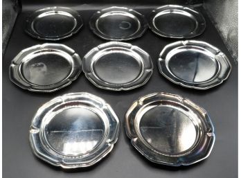 W.M Rogers - Lot Of 8  Silver-plated Petite Trays