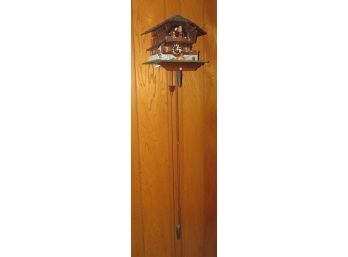 Charming Vintage Wooden Cuckoo Clock - Tested