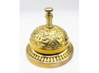 Brass Victorian Style Ornate Cell Service Bell
