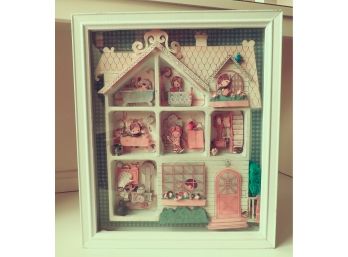 Charming Miniature Scene Shadow Box - Home Decor