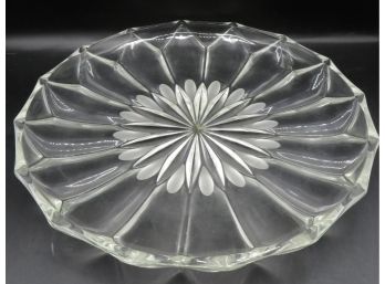 Beautiful Antique Glass Serving Dish