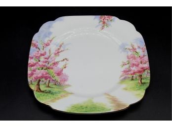 Royal Albert Bone China England 'blossom Time' Plates Set Of 7