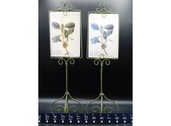 Greeting Card Placeholder Display Stand Lot Of 2