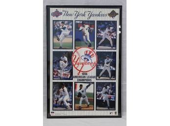 New York Yankees 1996 American League Champions Framed Poster