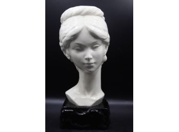 Woman Sculpture Bust Ceramic Two-toned Mildred '76