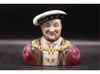 A Pride Of Britain Portrait Jug King Henry VIII Creamer Wood & Sons England