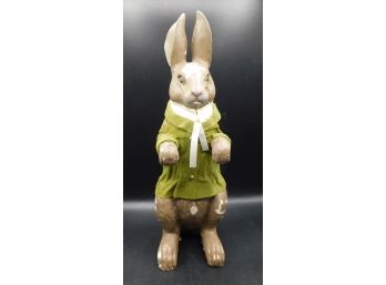Decorative Bunny W/ Coat