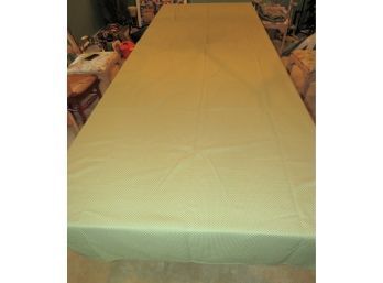 Tablecloth - Large Long Rectangular Green Fabric
