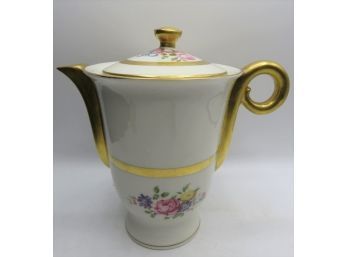 Theodore Haviland New York Ceramic Floral Teapot