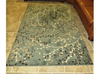 Shaw Living Berries Blue Area Rug