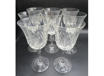 Crystal Wine Glasses - Set Of 8