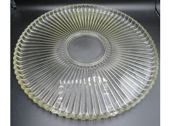 Serving Platter - Round Glass