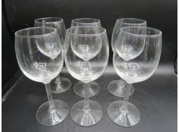 Stemmed Wine Glasses - Set Of 6