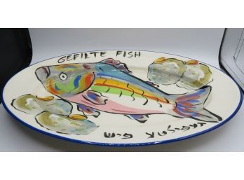 Jewish Gefilte Fish Platter