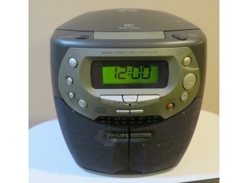 Philips Magnavox Compact Disc Clock Radio