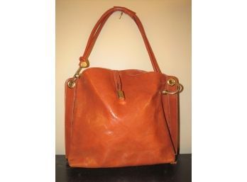 Umberto Florence Made In Italy Leather Handbag