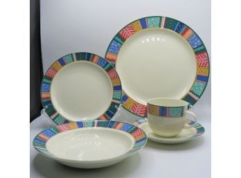 Stoneage China Set From Fortunoffs